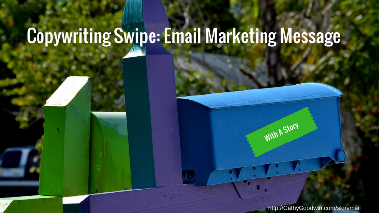 email copywriting with storytelling