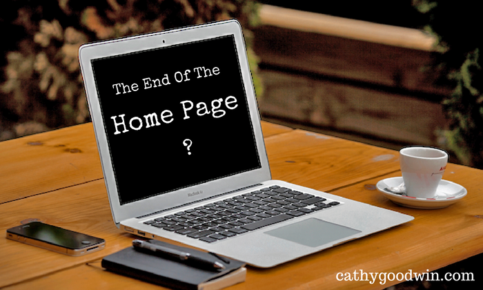 Copywriting For Website Marketing - Home Page - Cathy Goodwin
