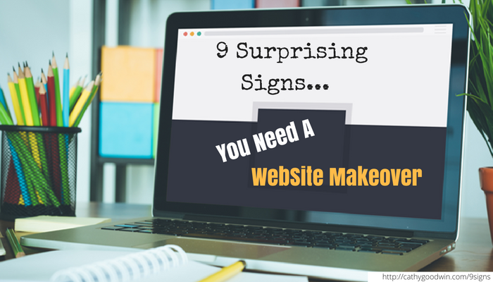 website makeover with website copywriting & storytelling for marketing by cathy goodwin