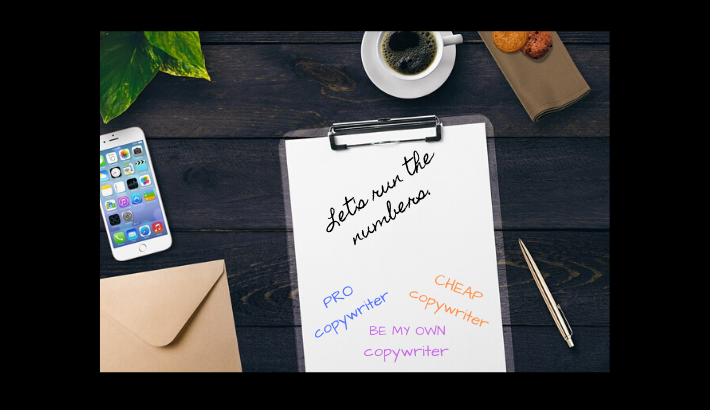 copywriting on a budget